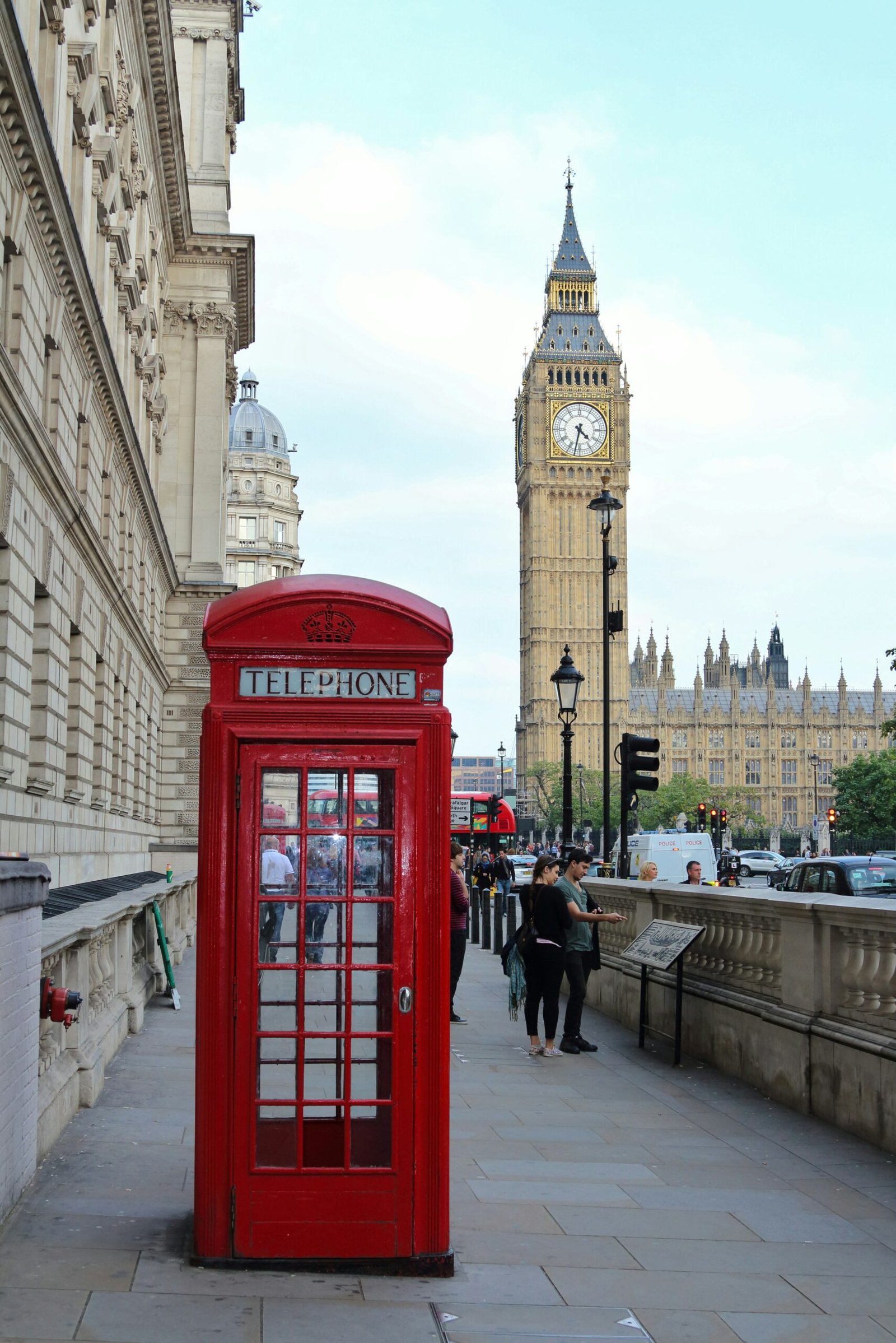 Big Ben with Red Phone Booth